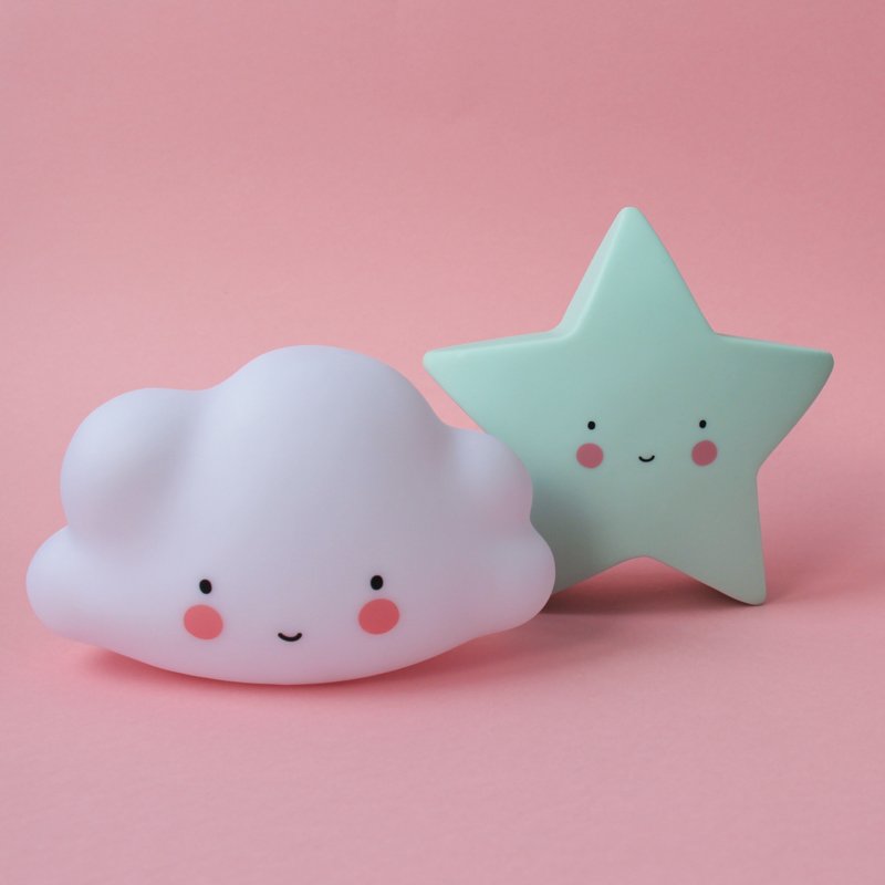 Ночник детский White Cloud LITTLE LOVELY COMPANY  281753 Белый Santreyd  - Вид №2