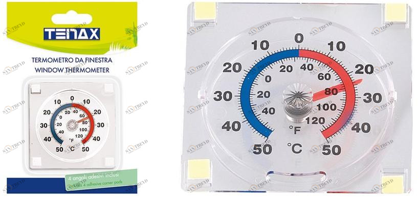 TENAX Оконный термометр Accessori per l’orto 99560007