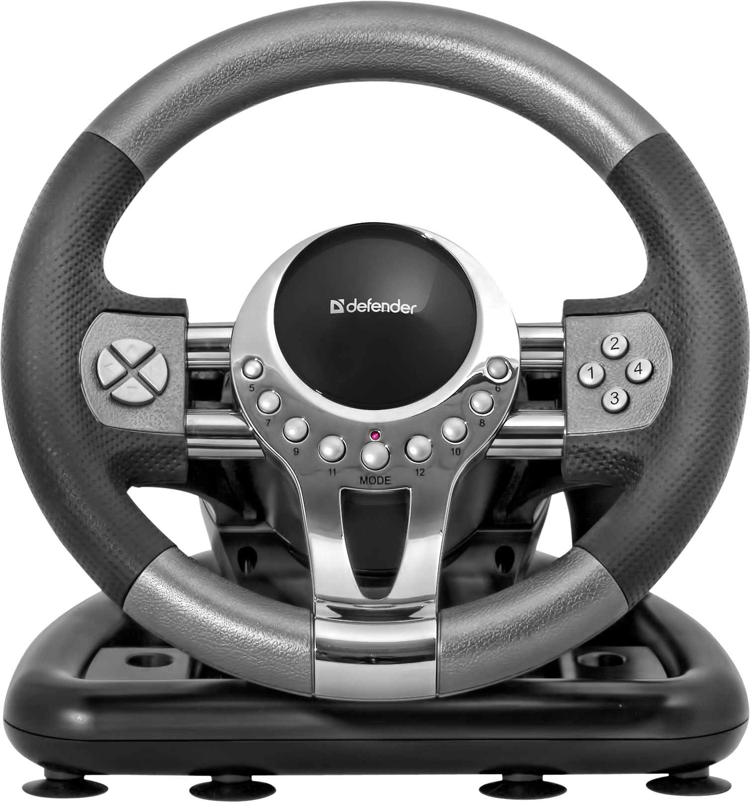 64367 игровой руль forsage gtr usb, 12 кнопок, рычаг передач Defender Santreyd 