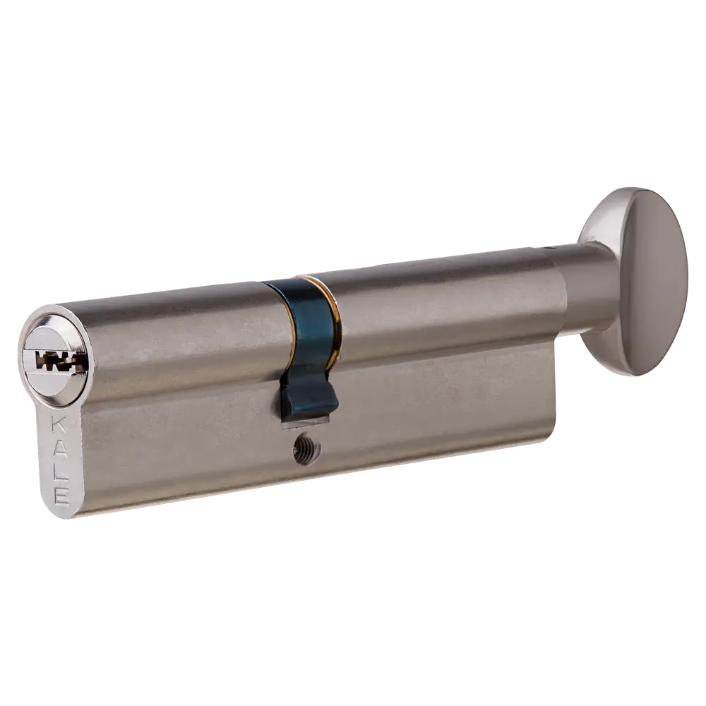 Цилиндр Kale 164SM-110-C-NP, 45х55 мм, ключ/вертушка, цвет никель 82394805 STLM-2078035 