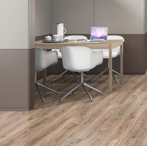 Виниловый ламинат EGGER Design+ Покрашенный Дуб с брашью (Текстурированная) 1295х243 мм EPD010 - Вид №1