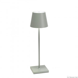 Zafferano POLDINA LD0340G3 SAGE GR. лампа настольная