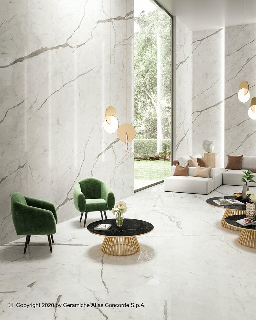 Atlas Concorde Пол из керамогранита с эффектом мрамора Marvel shine sun-id-1478972 - Вид №44