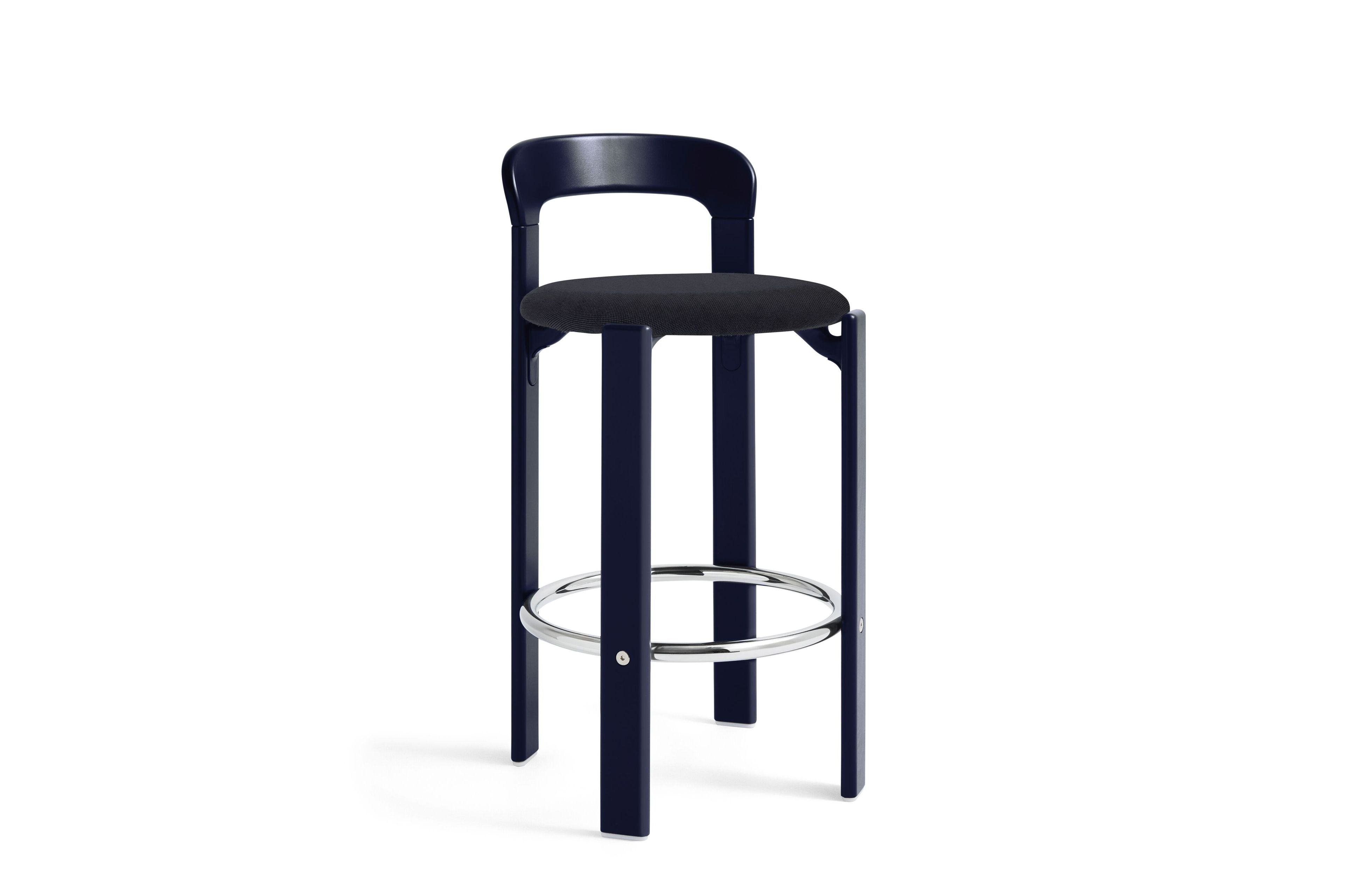 Высокий стул из бука с мягким сиденьем Hay Rey ARCH-00078935 - Вид №4