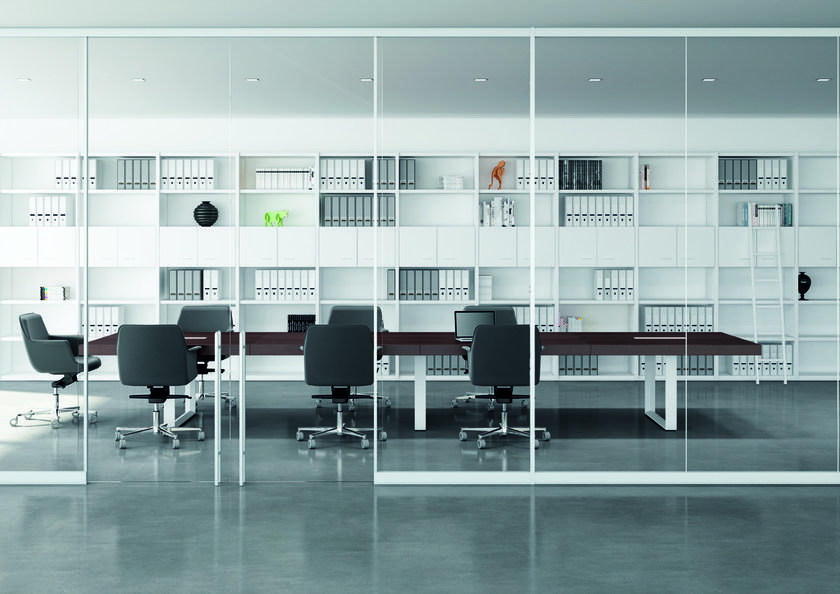 Quadrifoglio Рабочий стол со встроенной полкой T45 sun-id-1509343 - Вид №15