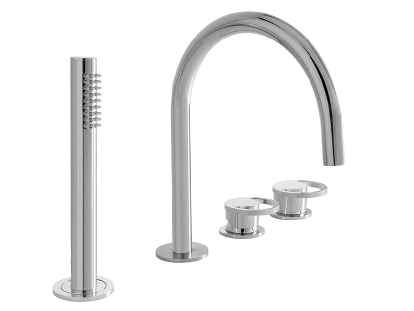 Смеситель для ванны с ручным душем QD Magistro Lab Smile ARCH-00000860