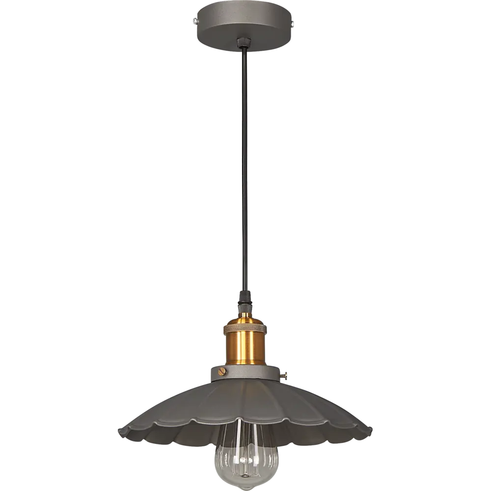 Подвес 1411/1P 1xE27x60 Вт, цвет кофе 18714360 STLM-2165757 JLIGHT 