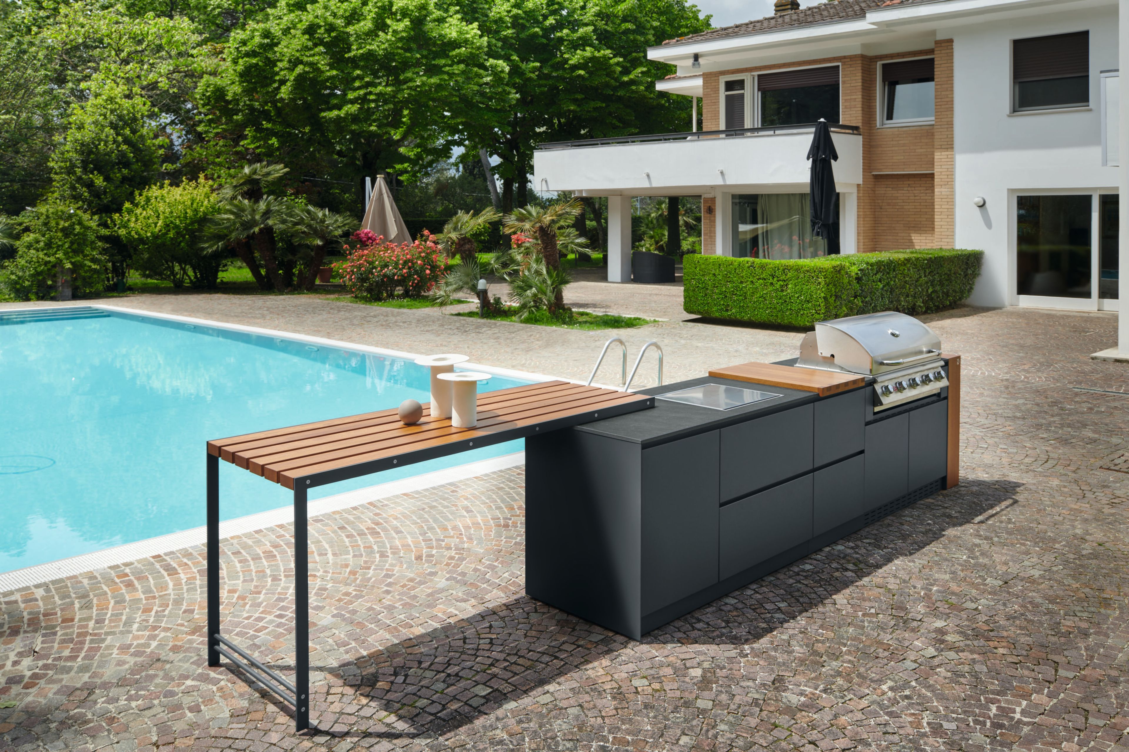 Кухня на открытом воздухе Aster cucine ARCH-00098975 - Вид №2