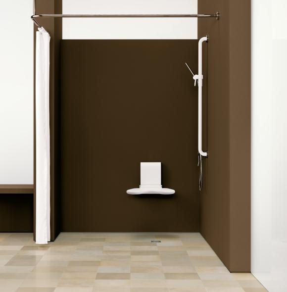 802.34.V0130 Active+ занавеска для душа/кабины HEWI Duschvorhänge/-stangen  - Вид №6