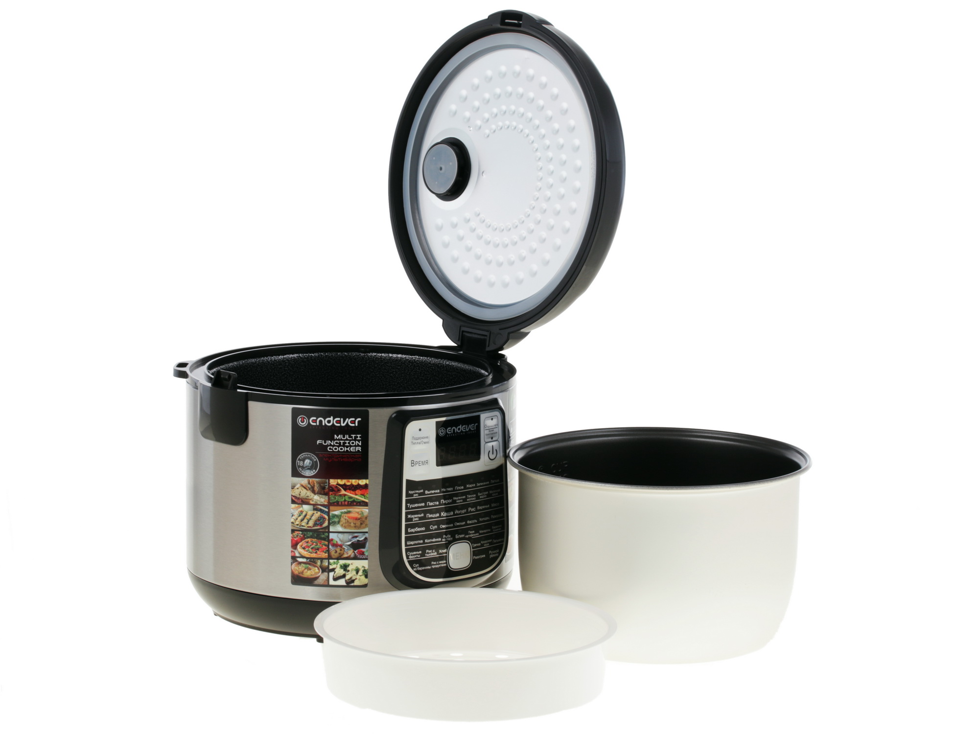 1079065 Мультиварка Endever Vita-95 серебристый STDN-0089375 - Вид №6