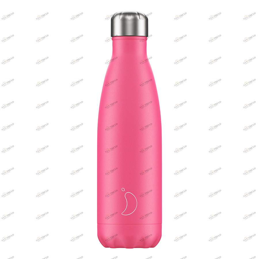 Термос 500 мл розовый Neon Pink CHILLY'S BOTTLES ДИЗАЙНЕРСКИЕ 00-3948011 Розовый 
