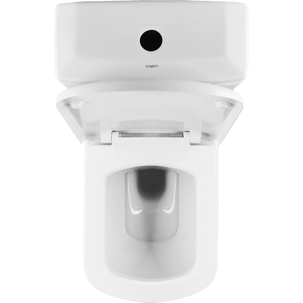 Унитаз-компакт Kirovit Idealsmart Домино горизонтальный выпуск двойной слив STLM-2171244 - Вид №3