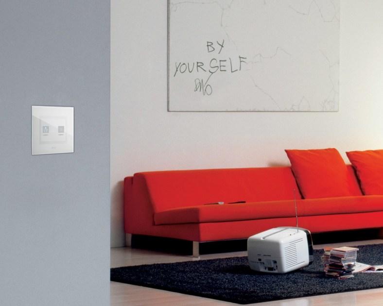 AVE Выключатель света с символами Touch luxury 44pvtc02bl/p - Вид №1