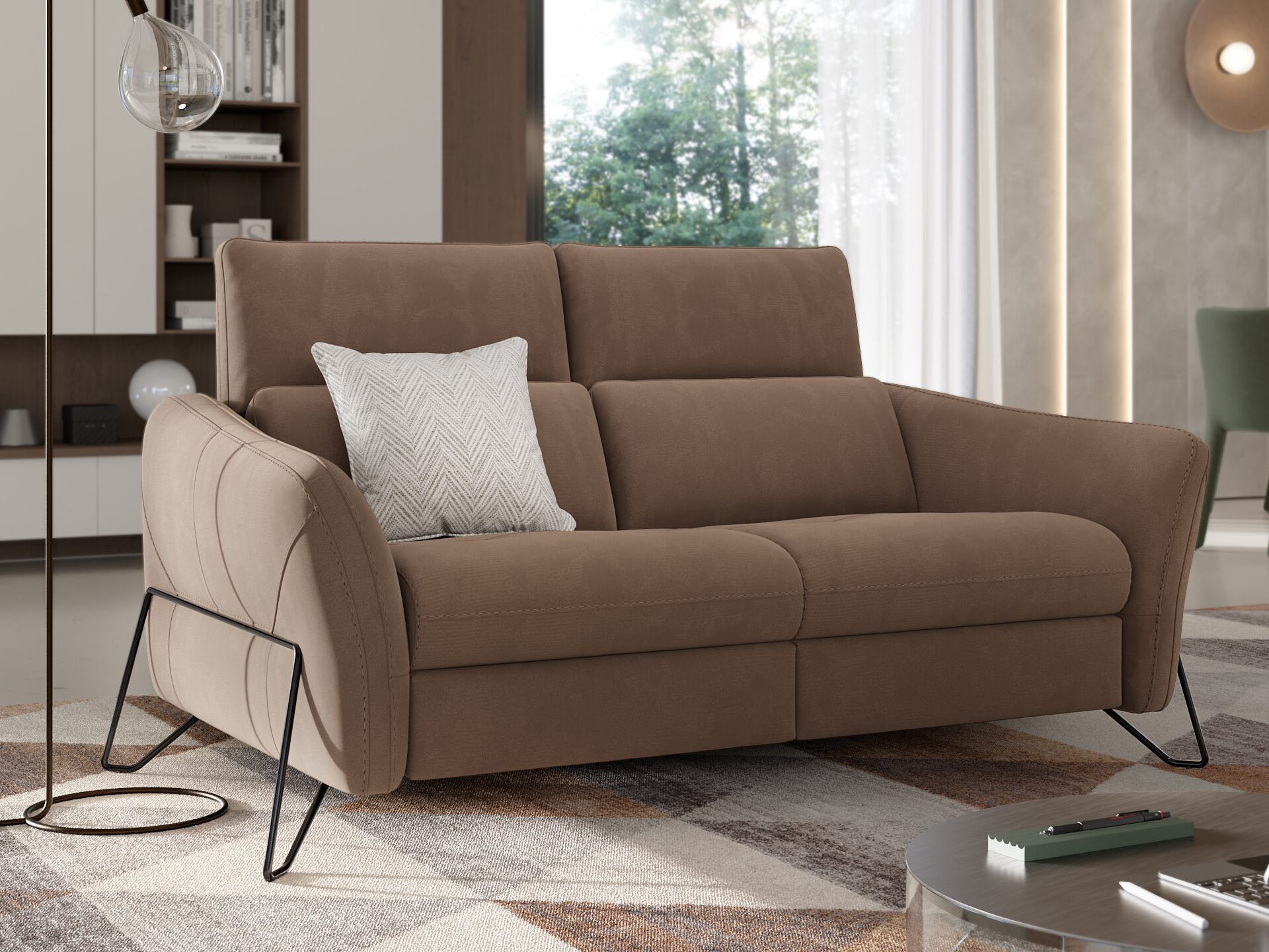 2-местный тканевый диван Sofanella Linares ARCH-00011659 - Вид №4