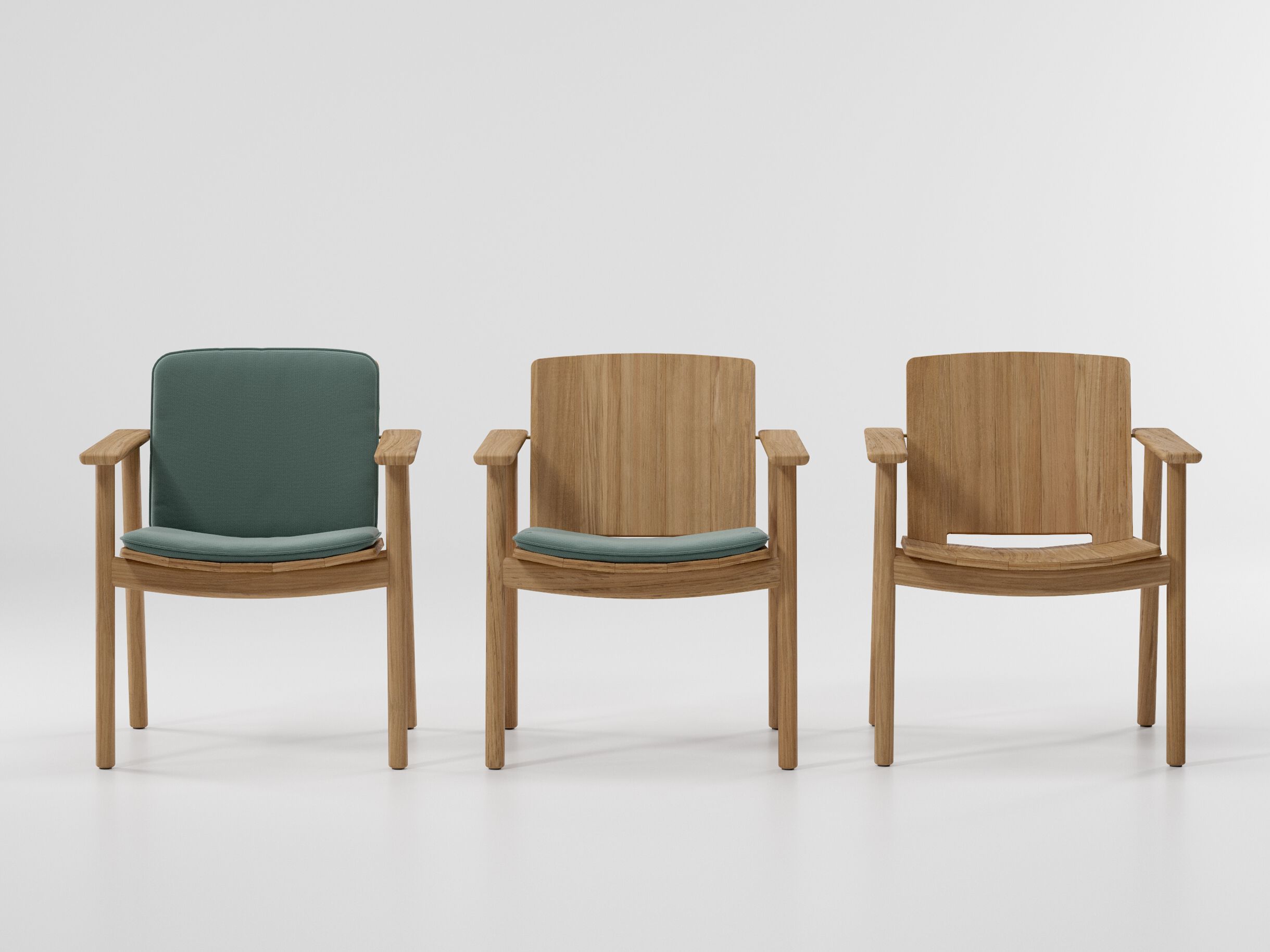 Стул для сада из тикового дерева Kettal ARCH-00063746