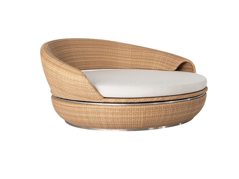 Круглая Садовая кровать из ротанга VINEKO Space ARCH-00064014