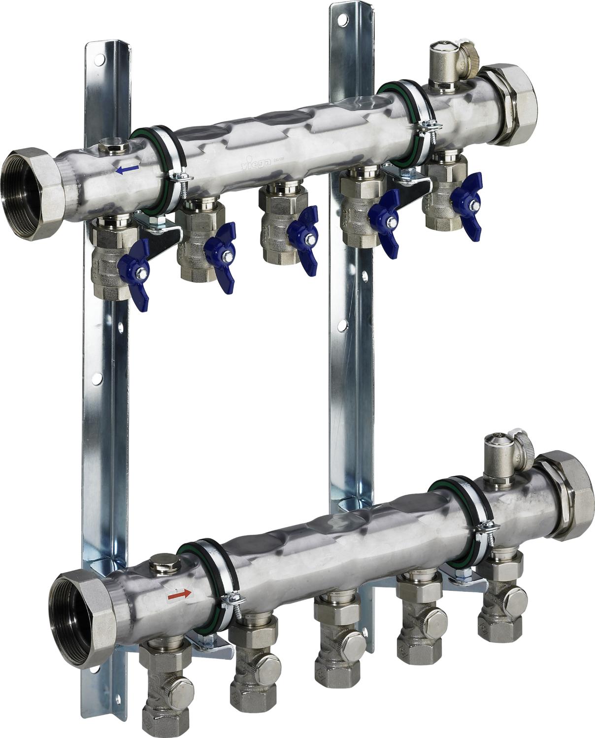 Viega Промышленный коллектор 1007 (621971) 621 971