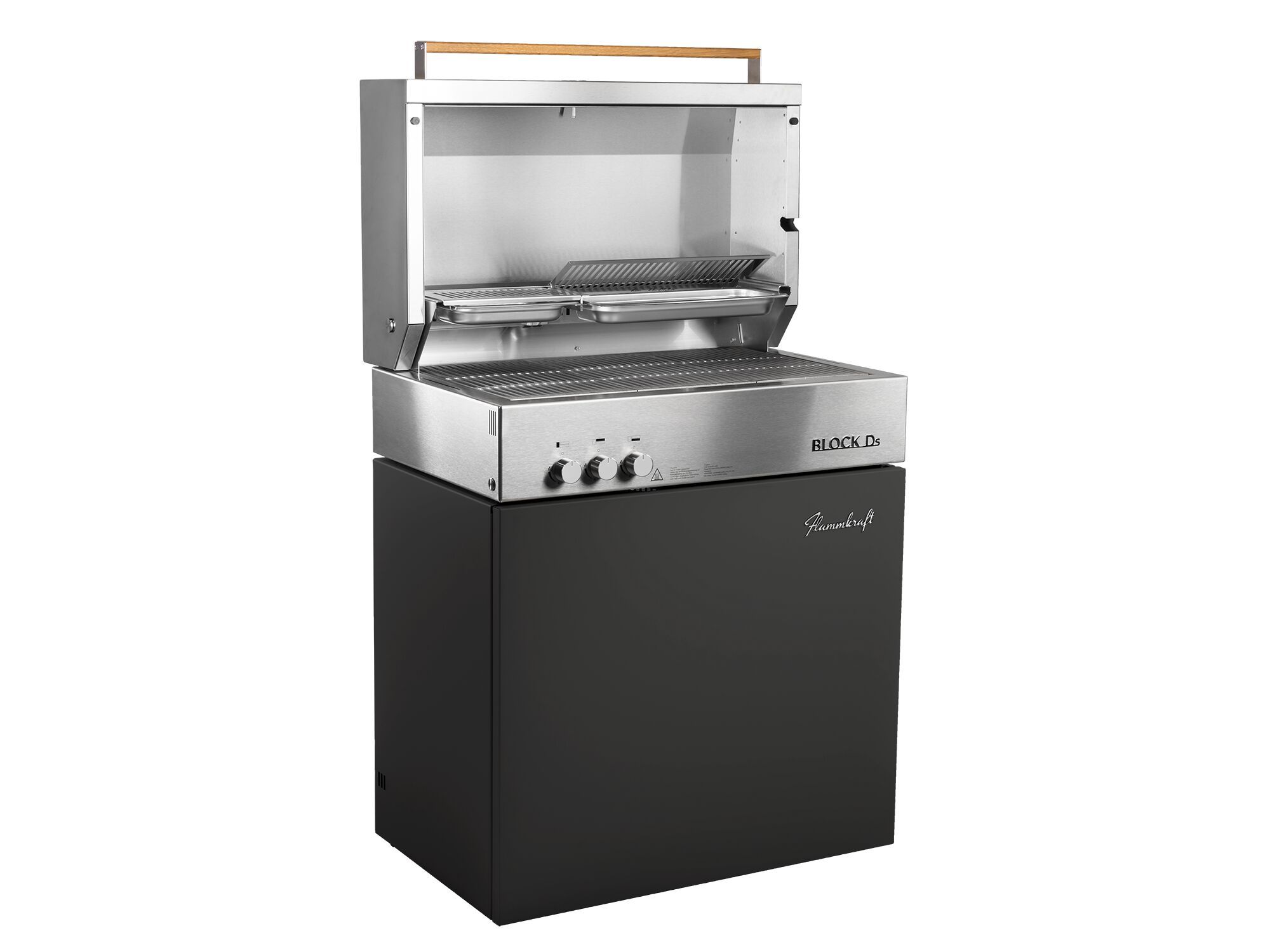 Газовый гриль из нержавеющей стали Flammkraft BLOCK DS ARCH-00107699