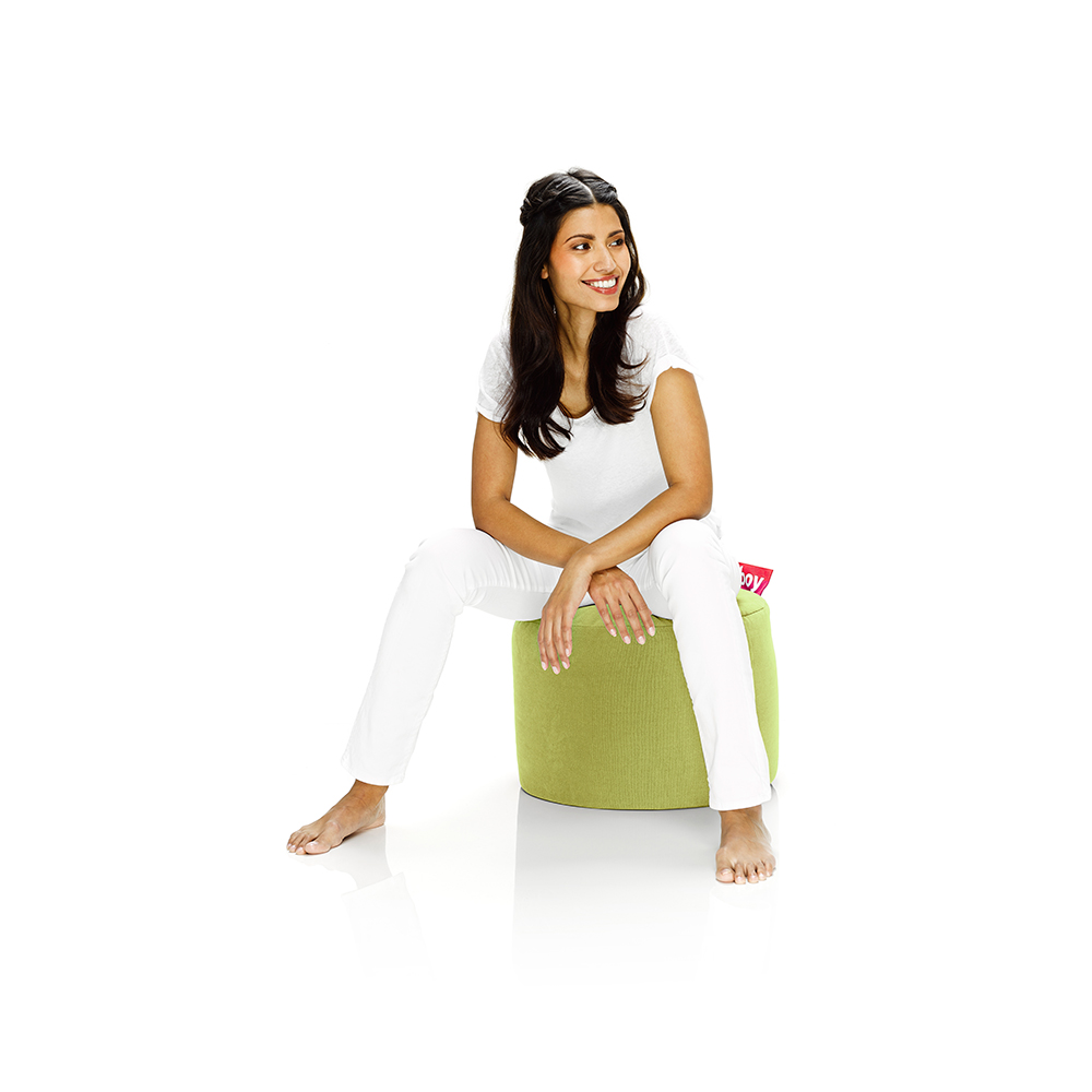 Детский пуфик Fatboy® лимонно-зеленый меланж 90001707 - Вид №1