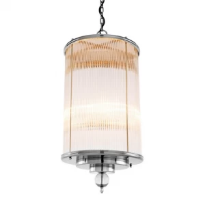 Подвесной светильник Clarendon от Eichholtz хром 109972 EICHHOLTZ ДИЗАЙНЕРСКИЕ, EICHHOLTZ 060557 Хром