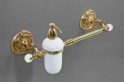 Полотенцедержатель с диспенсером ART&MAX BAROCCO CRYSTAL AM-2057D-Cr-C