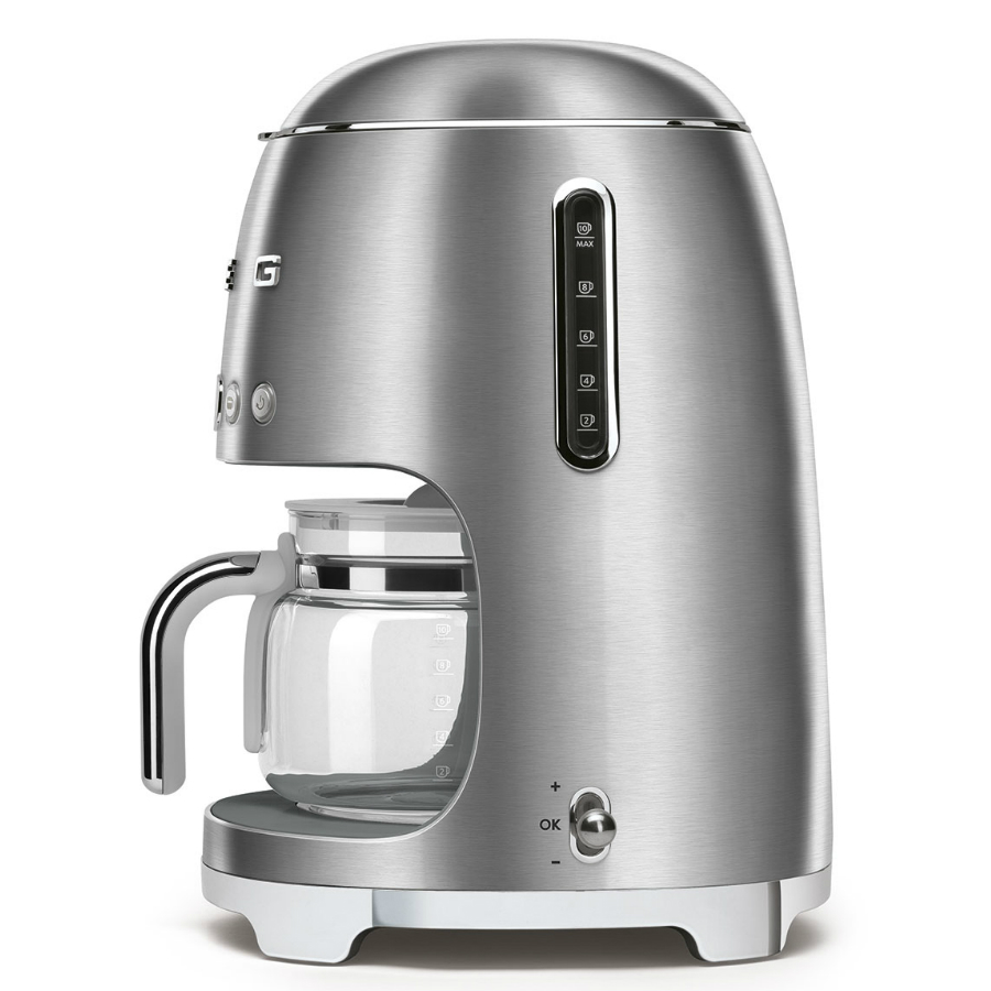 Кофеварка капельная Smeg, стальная DCF02SSEU - Вид №2