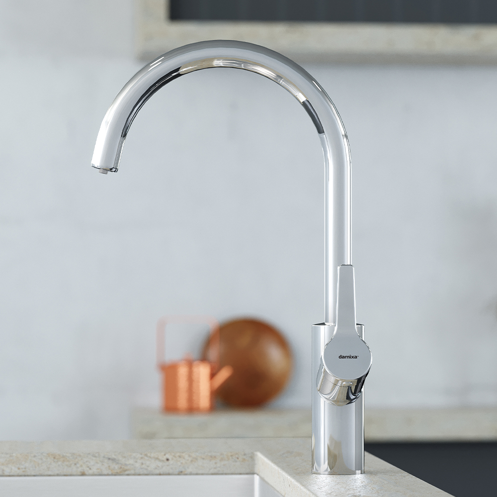 DX310720000 смеситель для кухни хром Damixa Eclipse - Вид №1