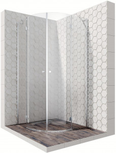 Душевое ограждение Ambassador Diamond 12011102 (1000x1000x2000), 1 место