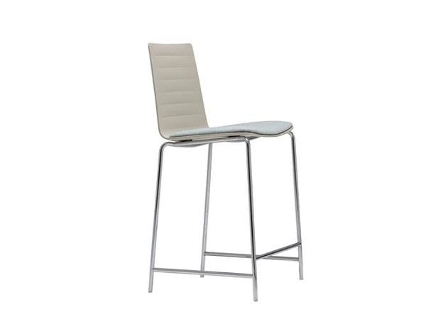 Высокий стул с подставкой для ног со спинкой Andreu World Flex High Back ARCH-00027910 - Вид №3