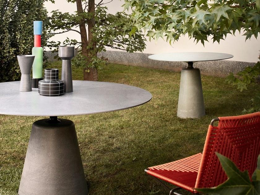 MDF Italia Круглый бетонный стол sun-id-1375717 - Вид №9