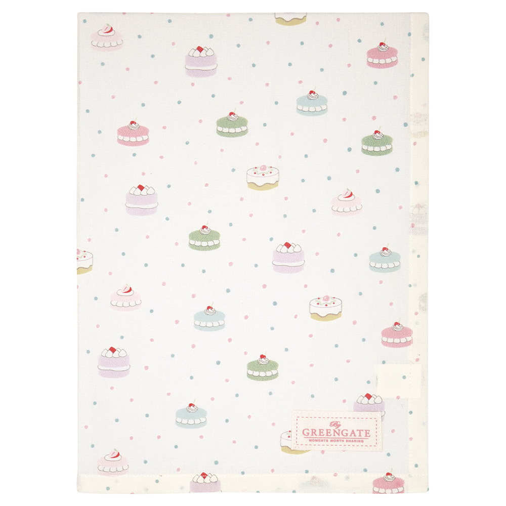 COTTEAMDL0112 Полотенце Madelyn White 50х70 См Greengate SS2021 