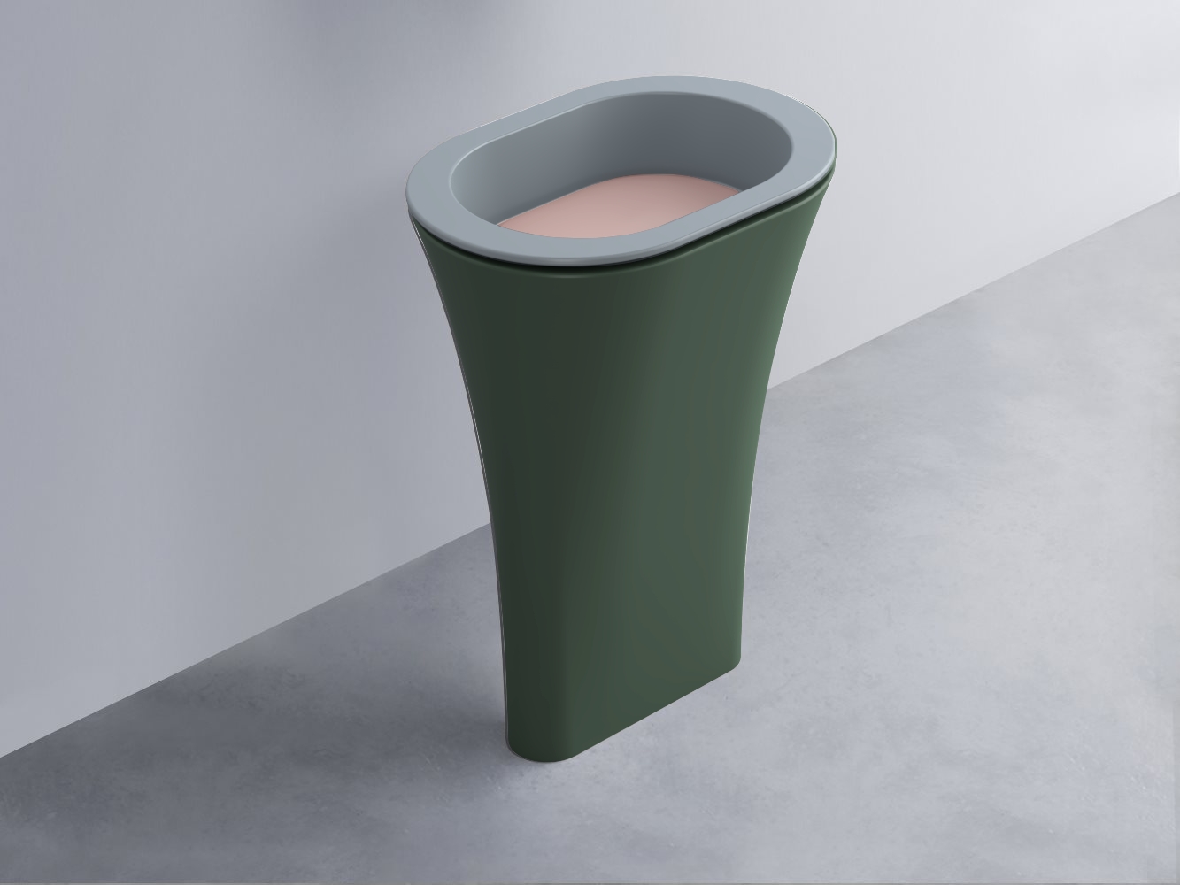 AMLA65-BR+AMPILO-CP+AMCOLO-MU Раковина Amedeo Ovale отдельностоящая cielo Enjoy + Amedeo Ceramica Cielo