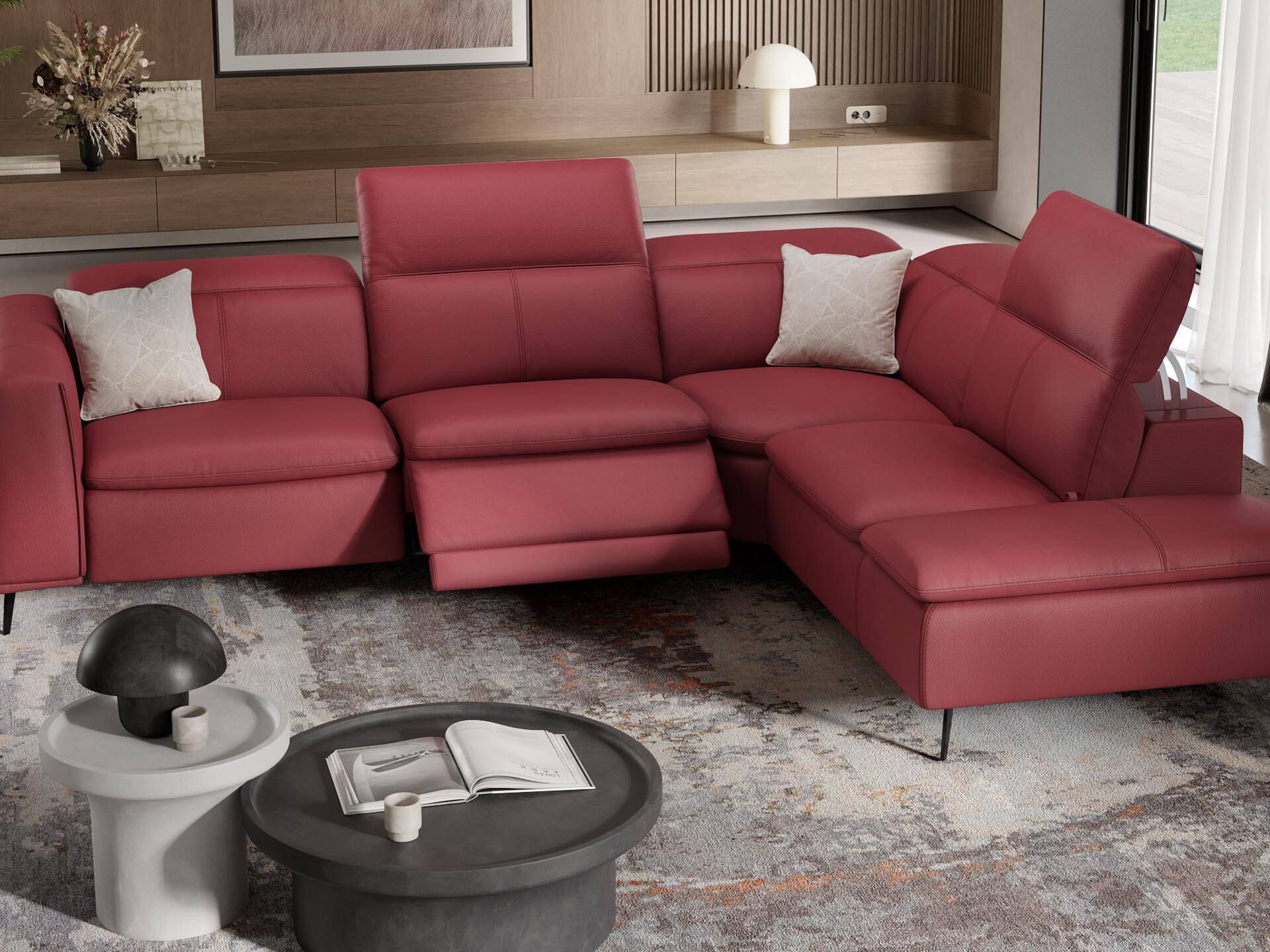 Кожаный диван Sofanella Belluno ARCH-00022164 - Вид №1