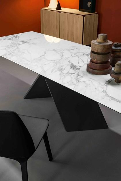 Bonaldo Прямоугольный керамический стол Ax sun-id-1347856 - Вид №1