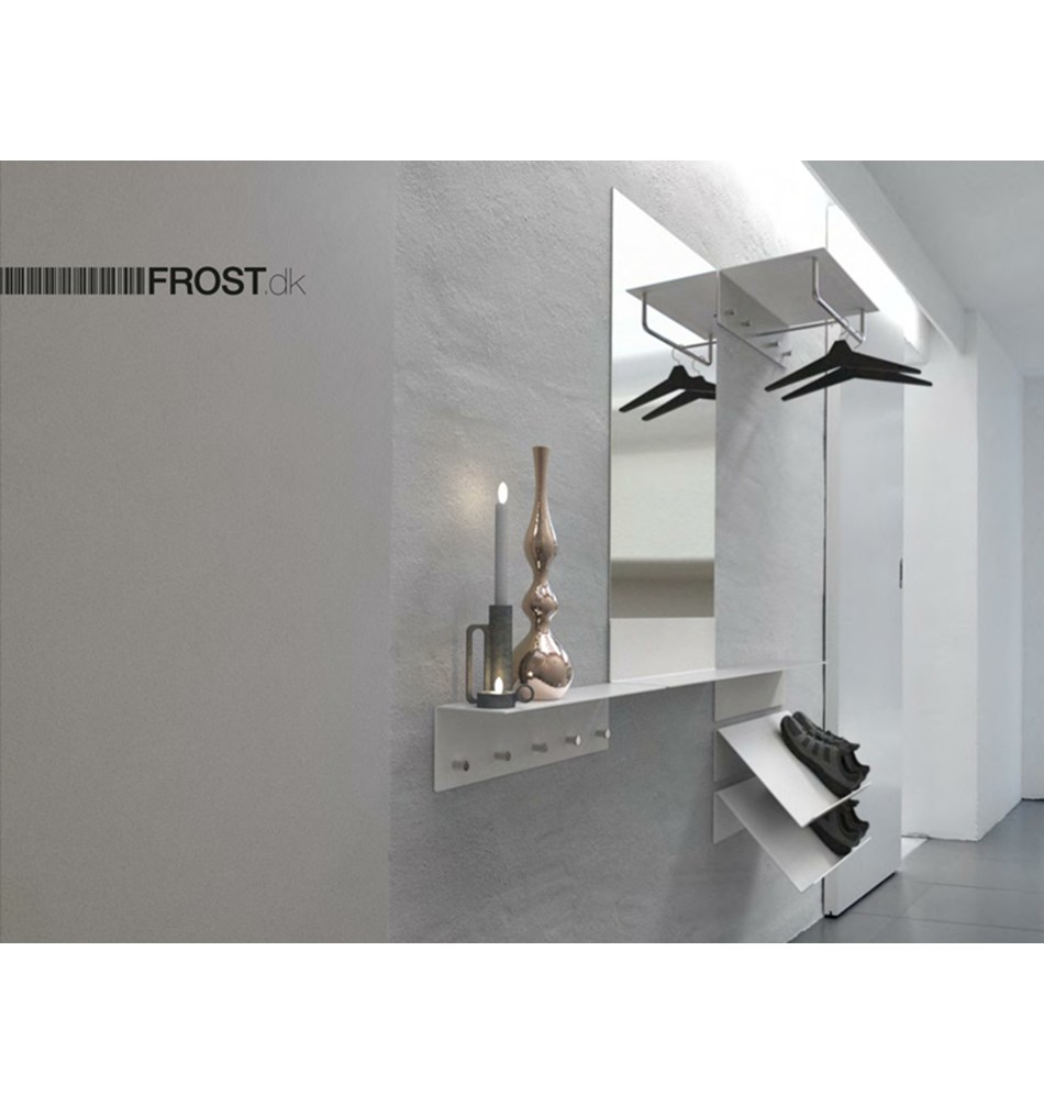 FROST Полка для обуви / магазина 4038 60cm » белая Алюминий Белый U4038-W  - Вид №2