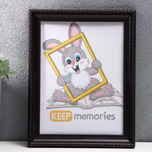 90335006 Рамка 3935850, 15х21 см, пластик, цвет коричневый Keep memories STLM-0189358 KEEP MEMORIES