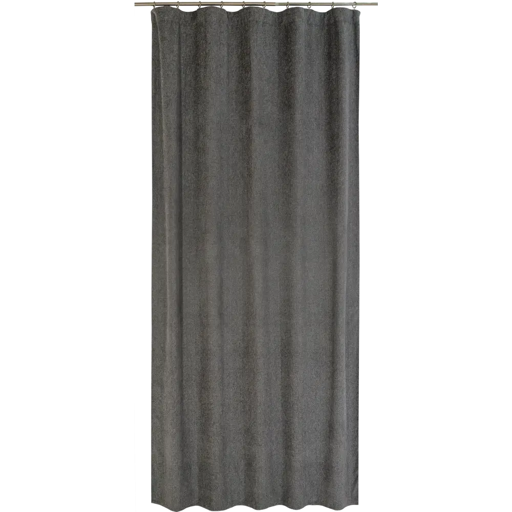 Штора на ленте Abele 160x280 см цвет серый 83406937 STLM-2127659 INSPIRE 