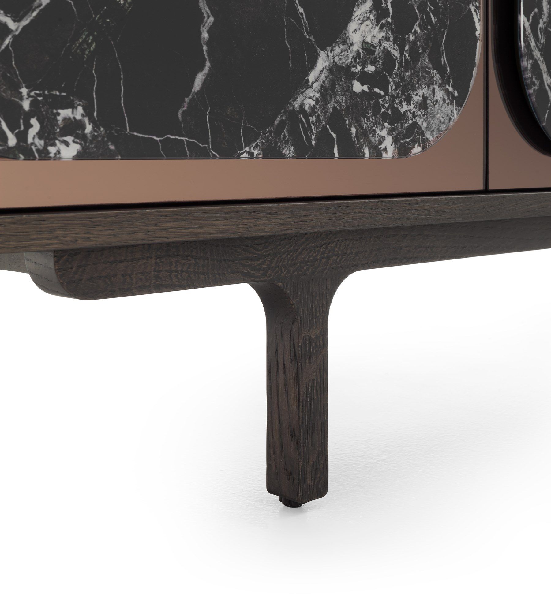 Шкаф из дерева и стекла с распашными дверями Morica Design Haute Couture ARCH-00149150 - Вид №15