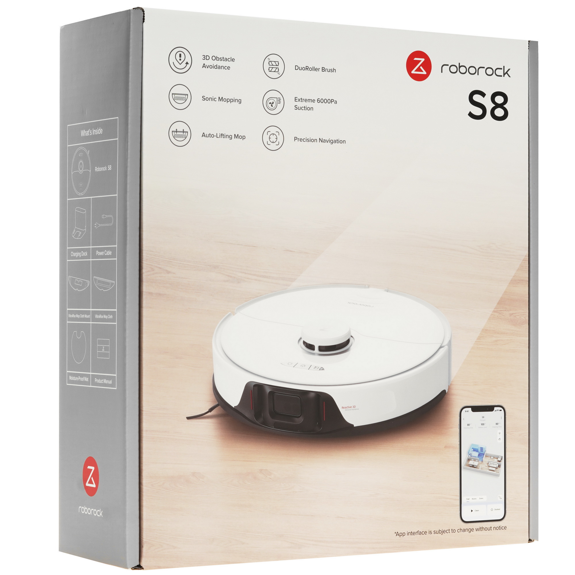 5094168 Робот-пылесос Roborock S8 белый STDN-0078470 - Вид №11