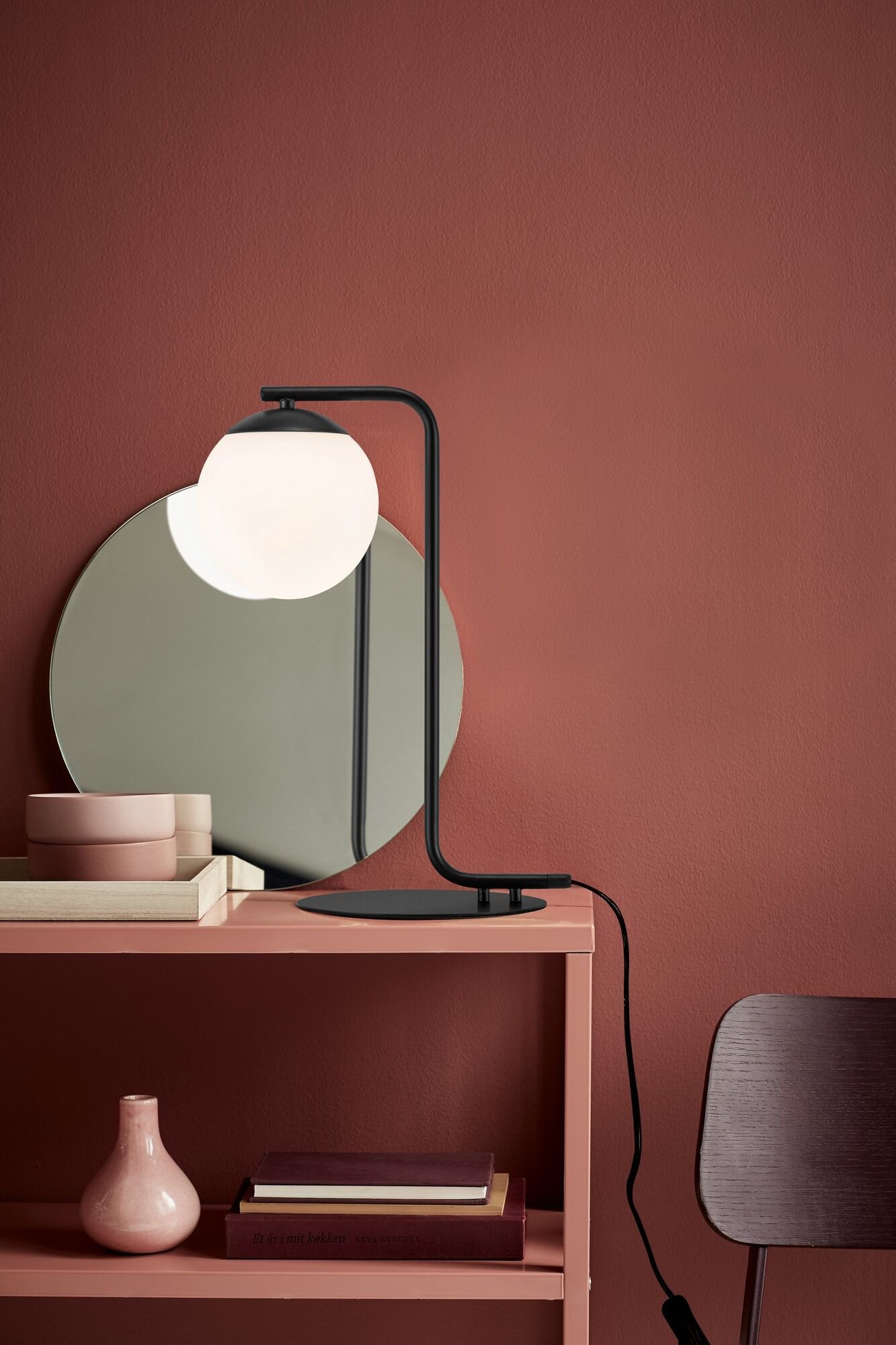 Настольная лампа из металла и выдувного стекла Nordlux Grant ARCH-00051088 - Вид №5