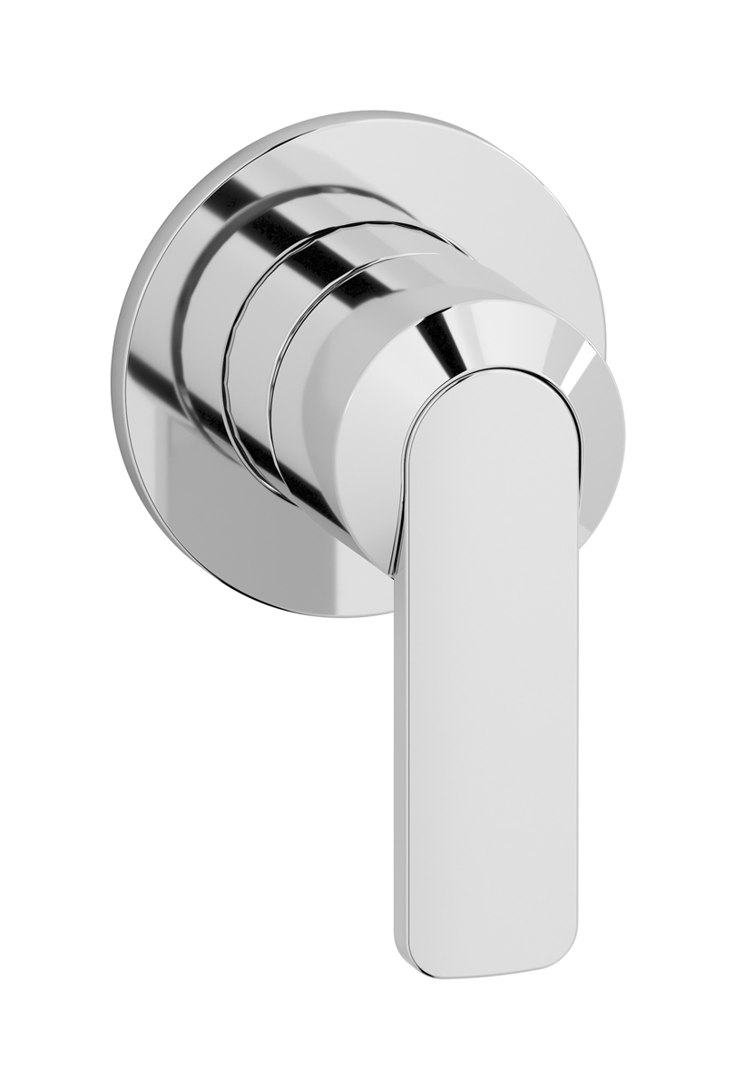 Внешние части встроенного смесителя на 1 потребителя. WE ARE IB c6305cc Chrome C-67