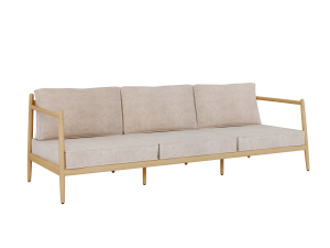 3-местный тканевый садовый диван