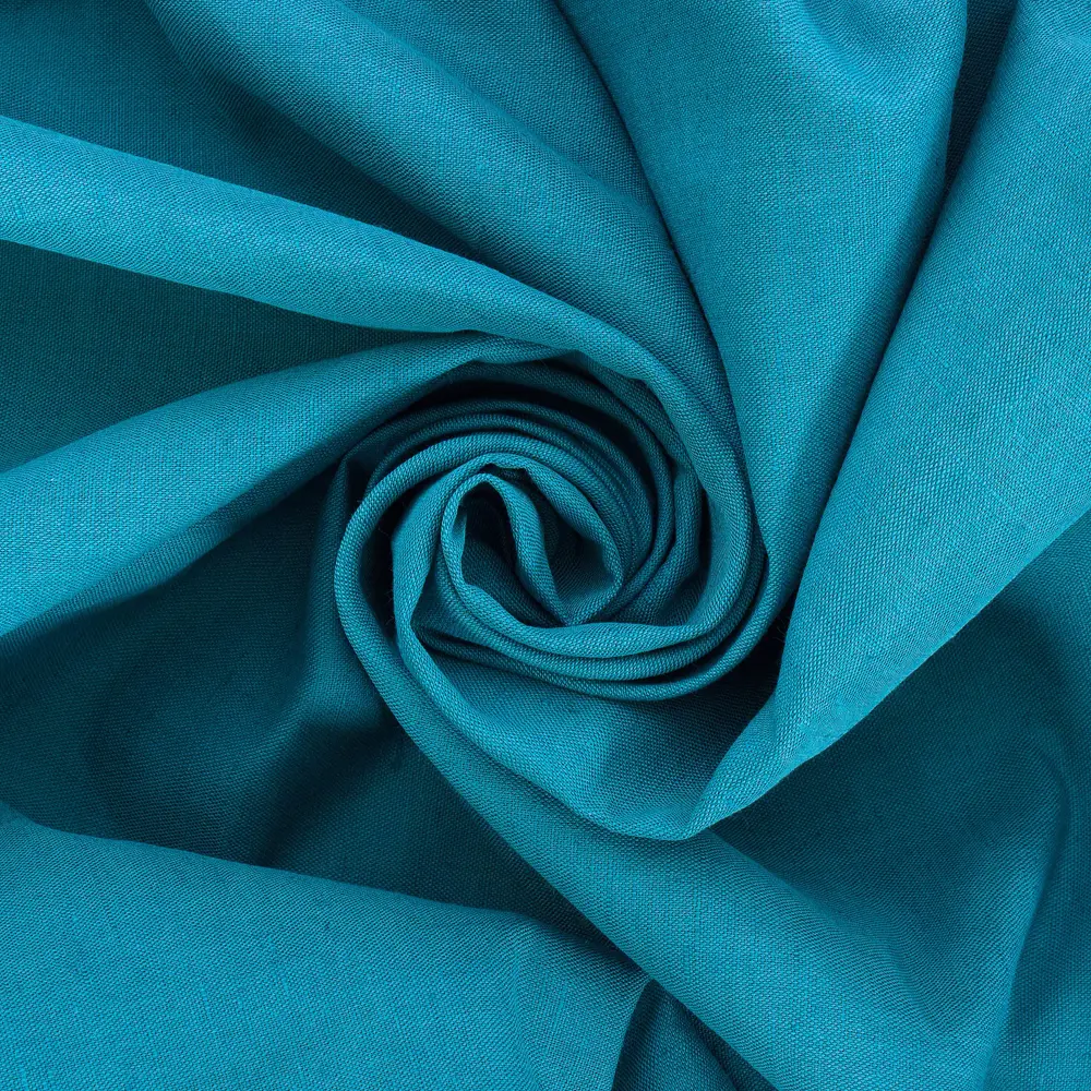 Штора на ленте «Ундина» 145х260 см цвет бирюзовый ВАСИЛИСА STLM-2137489 - Вид №1