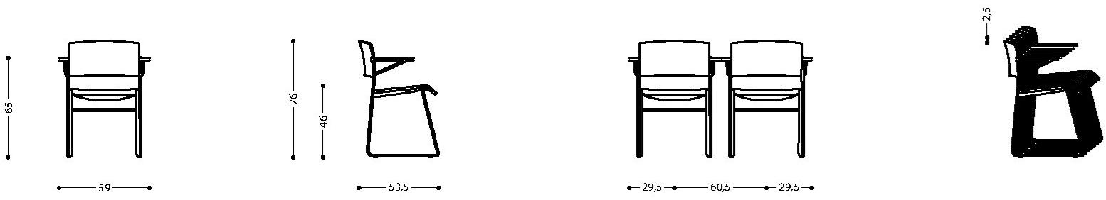 LAMM Санное кресло из кожи sun-id-1442039 - Вид №16