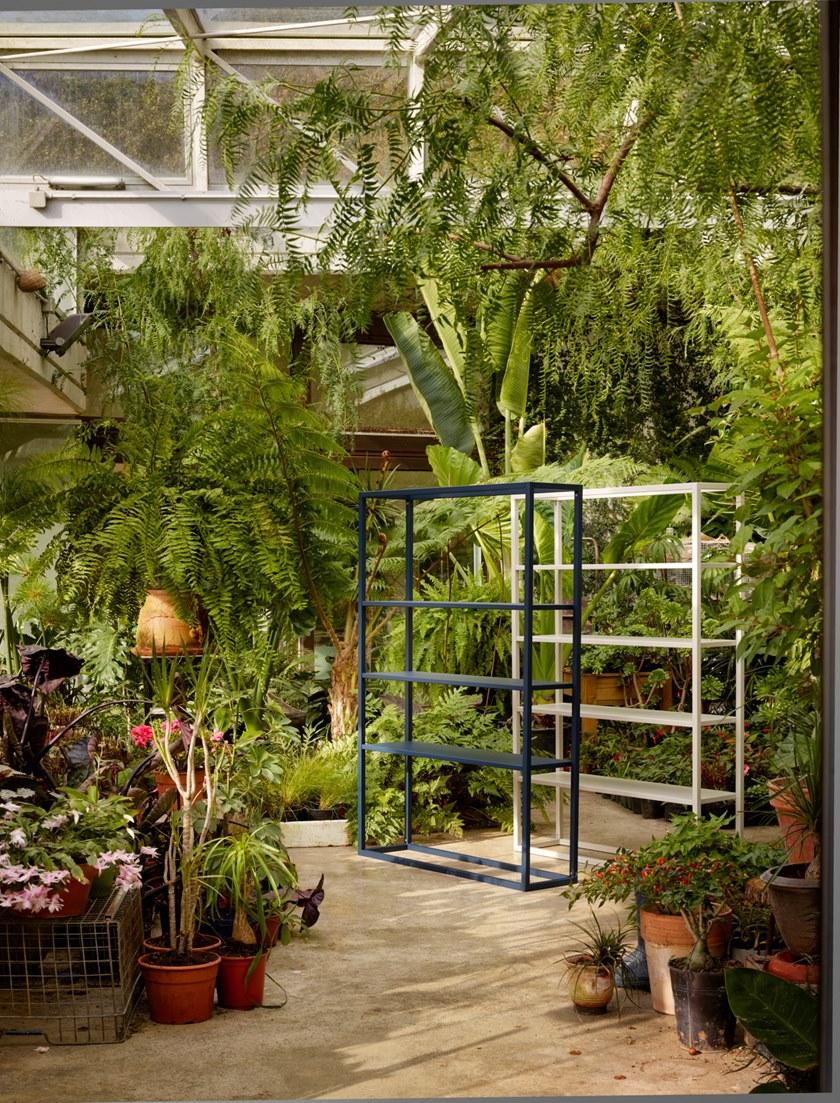 ONDARRETA Модульный двухсторонний книжный шкаф из металла Dry sun-id-1471629 - Вид №7