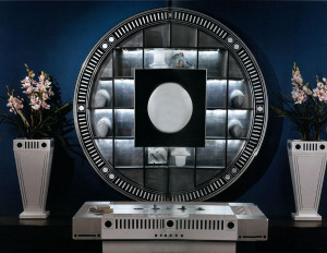 Барный шкаф  VISMARA Star Gate Container Bar-Glass Eyes