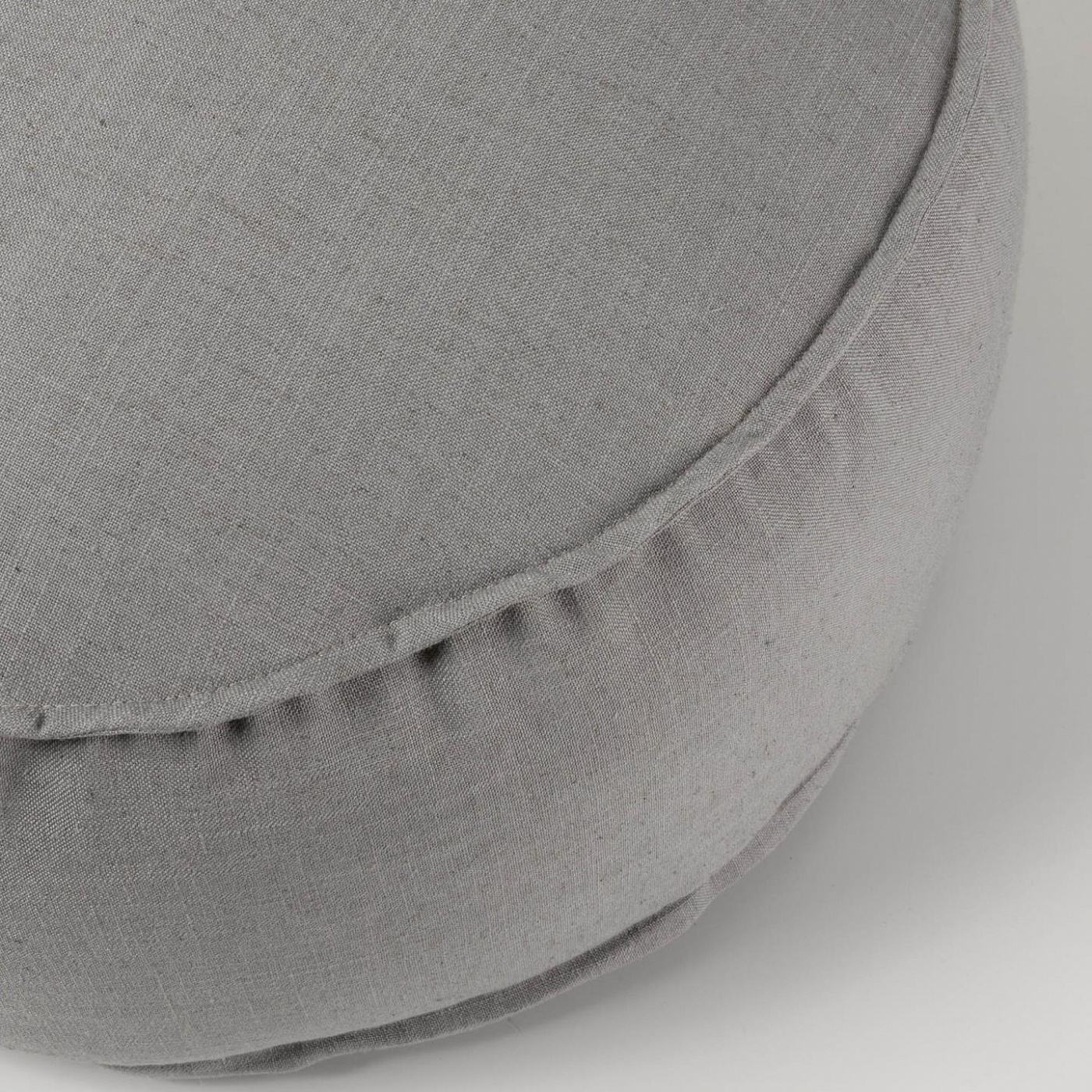 082570 Пуф Ø 70 см серый La Forma Maelina 