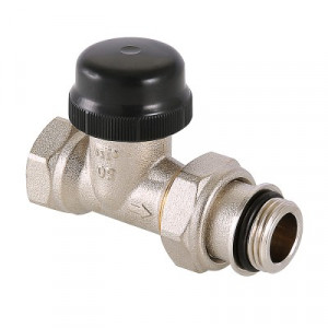 VT.038.N.04 Клапан термостатический прямой с преднастройкой Valtec 1/2"