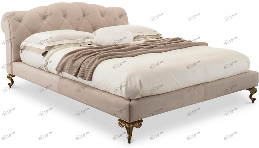 Cantori Кровать двуспальная с обивкой George sun-id-1356583