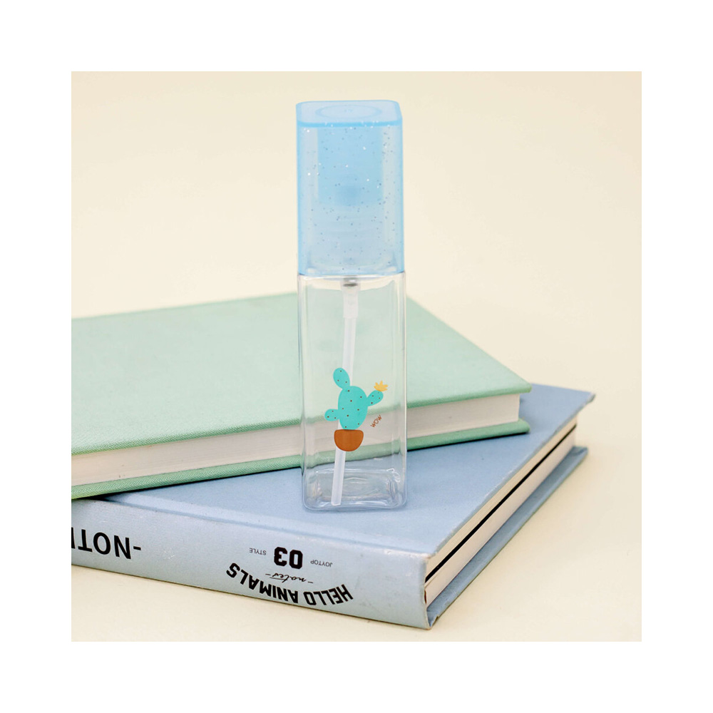 053E-02 Дорожный флакон-спрей 50 мл "Cactus", blue Santreyd 